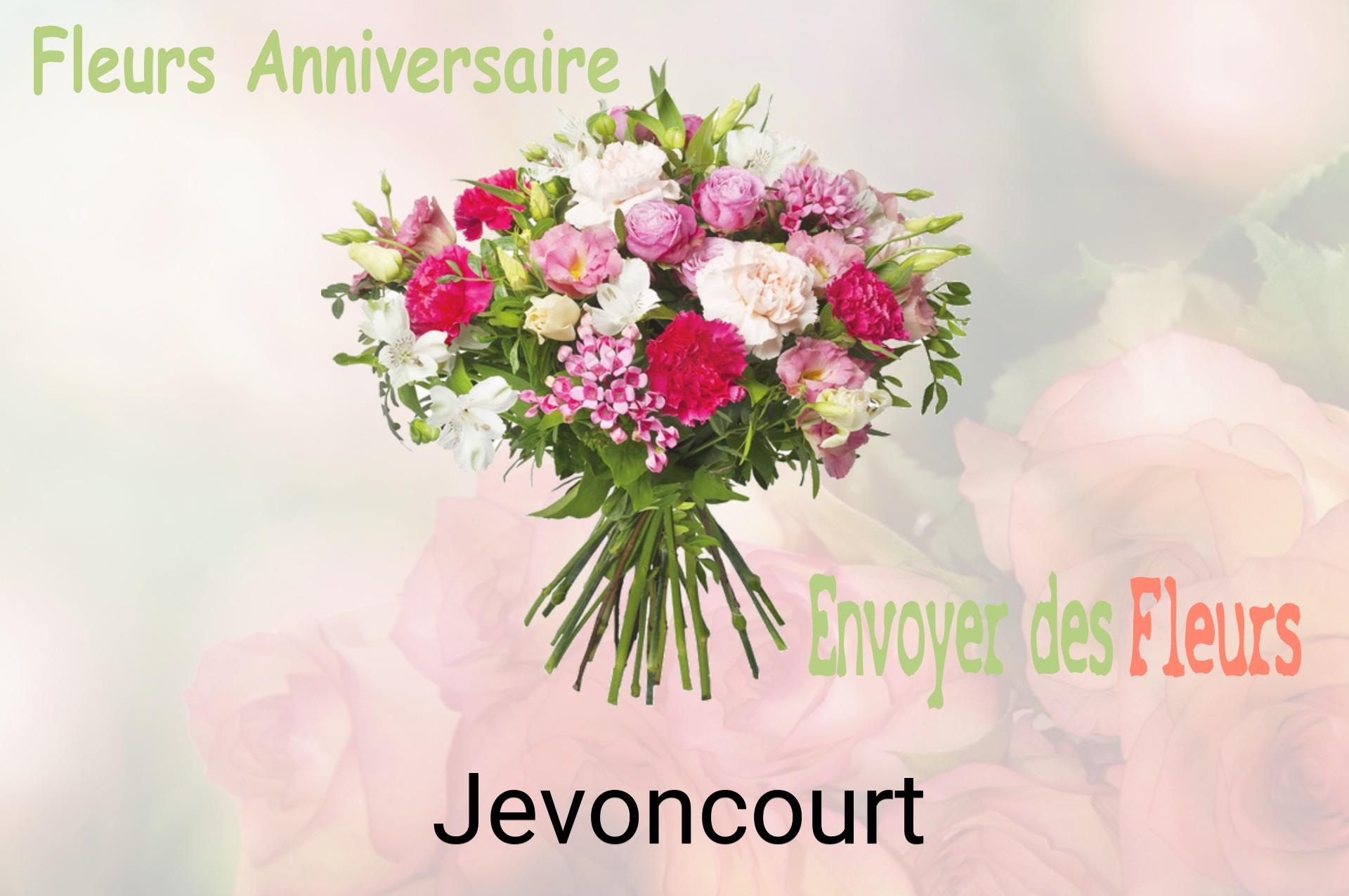Bouquet de fleurs d’anniversaire livré à Jevoncourt